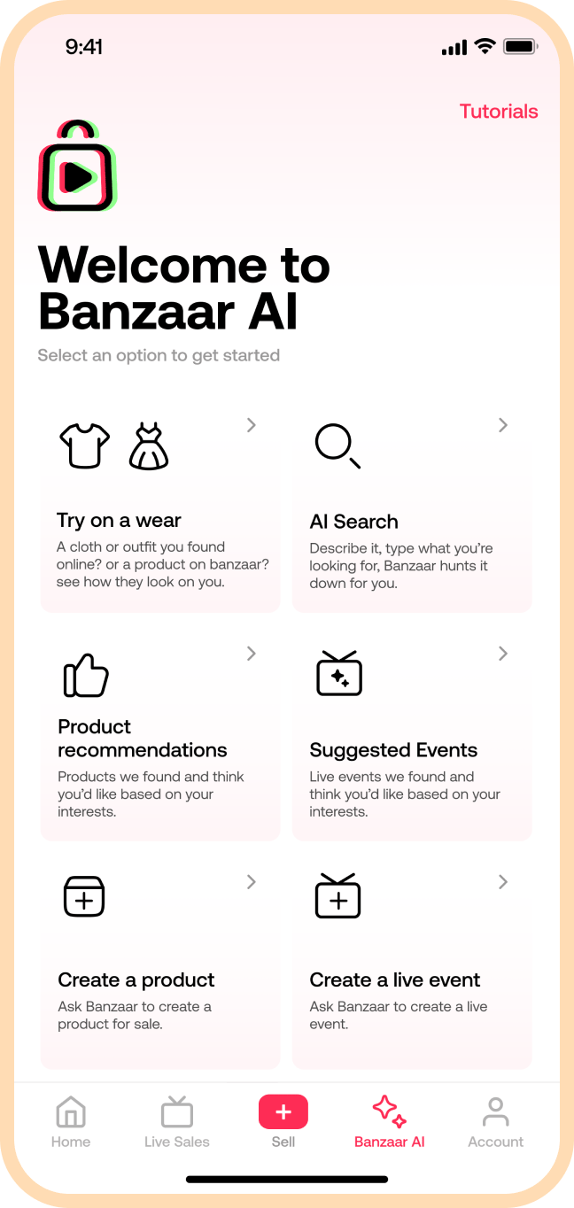Banzaar AI module